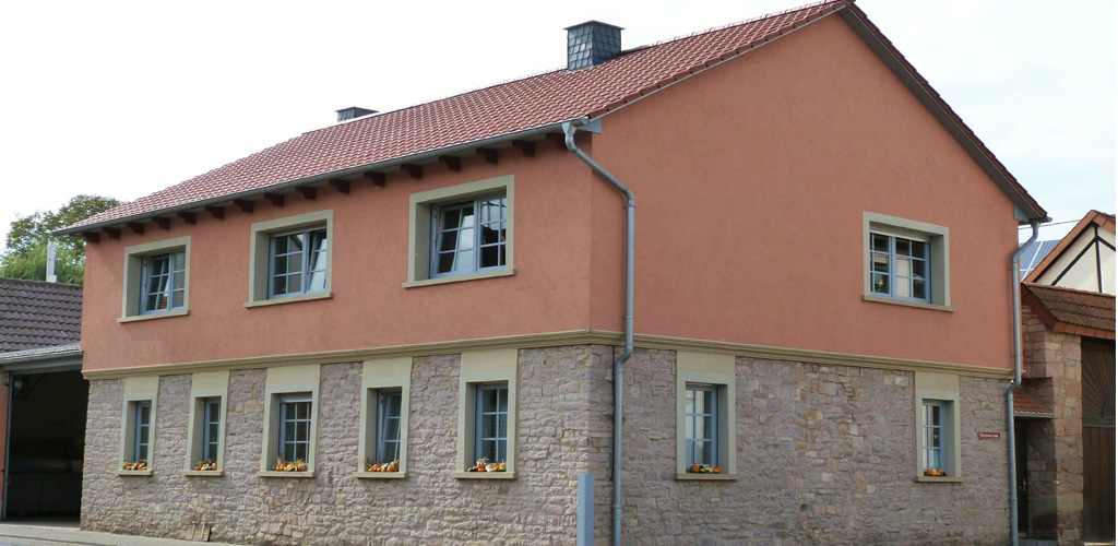 Umbau Wohnhaus in Neu-Bamberg, des Architekten ernst meyer Verbandsgemeinde Bad Kreuznach Bosenheim, Sanierung Architektur Bad Kreuznach